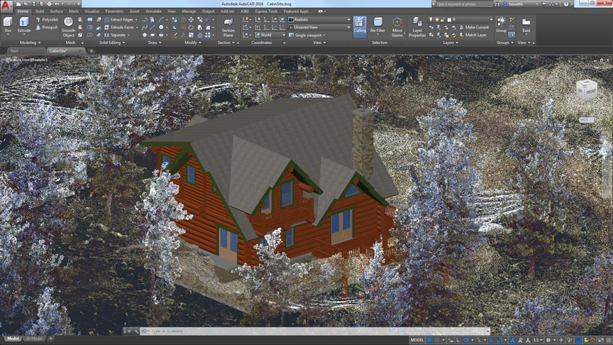 AutoCAD 2019 Full Version tampilan user interface dengan fitur DWG Compare
