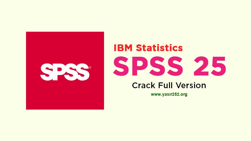 IBM SPSS Statistics 25 Full Version