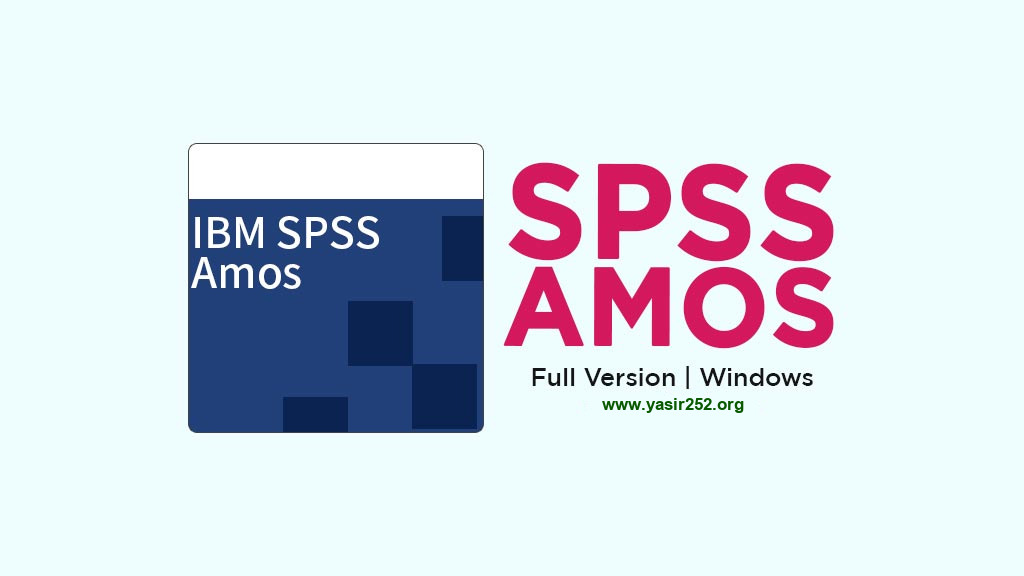 IBM SPSS Amos 24 Full Version