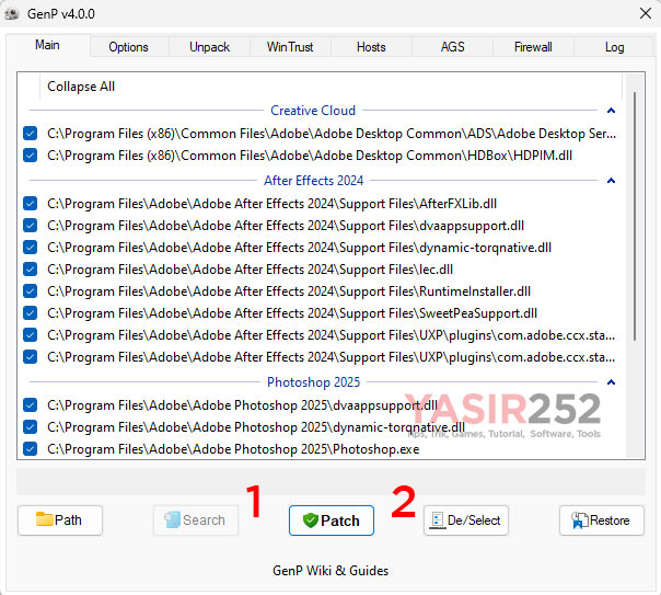 Adobe GenP Patch